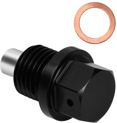 M14 x 1.5 Tappo di Scarico Dell'Olio Magnetico Coppa Dell'Olio Tappo di Scarico Tappo di Scarico Dado di Bloccaggio Magnetico con Rondella Metallica per Tutti Gli Altri Modelli di Auto