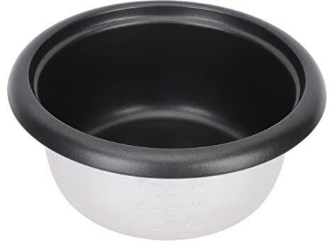 ABOOFAN Rice Cooker Inner Pot 2L Non-stick Alloy Liner Electric Cooker Accessory Cake Baking Mold Sturdy Replacement for Home