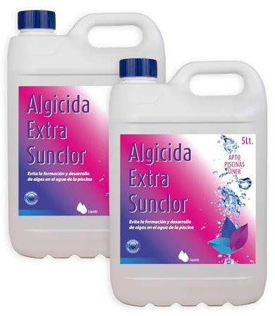 Pack 2 UD - ALGICIDA Extra SUNCLOR 5 litros - Antialgas Piscina