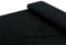 Baumwoll Stoff 100% Baumwolle uni schwarz - Meterware ab 25 cm x 150 cm - Stoff zum Nähen
