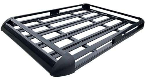 RICVIL Auto Dachkorb Alu Dachgepäckträger für Suzuki Jimny GJ FJ/Samurai 1998-2024, Auto DachträGer RelingträGer Dachgepäckablage Gepäck Fracht Träger Dachbox LastenträGer Schutz Dach