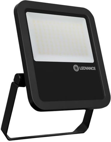 Proyector LED 80W 6500K 10000Lm, ideal para iluminación exterior y uso en eventos.