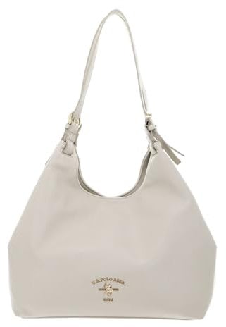 U.S. POLO ASSN. Stanford Large Handle Bag Cream White
