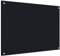 Myheimly Küchenrückwand Spritzschutz Fliesenspiegel Glasplatte Rückwand Herdspritzschutz Wandschutz Herd Küche Hartglas Schwarz,80 x 60 cm