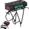 52V Ebike Batterie avec Porte-Bagages 27AH étui étanche Lithium-ION Battery vélo électrique pour kit de Conversion 48V 52V 250W-2000W
