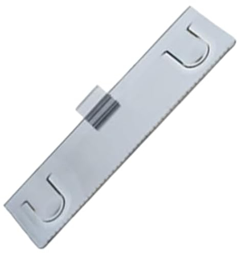 Document Holder for Typing 3x9.5 Clip On Grey Plastic Monitor Document Holder for Laptop, Tablet or PC When Working, Studying Monitor