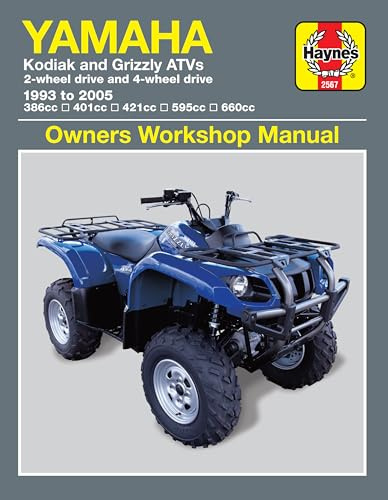 Yamaha Kodiak and Grizzly ATVs 1993-2005