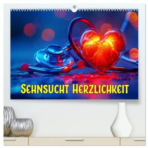 Sehnsucht Herzlichkeit (hochwertiger Premium Wandkalender 2026 DIN A2 quer), Kunstdruck in Hochglanz: Erleben Sie die Magie der Herzlichkeit (CALVENDO Gesundheit)