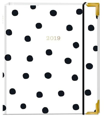 Premium-Terminplaner Black and White 2019: Premium-Terminplaner