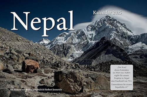 Nepal Kalender 2026: Nepal-Kalender der nepalhilfe Aachen e.V. - Spendenkalender