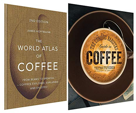 Baristas guide to coffee, world atlas of coffee 2 books collection set