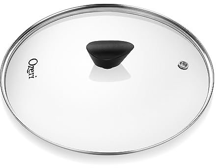 Ozeri 10 Earth Frying Pan Lid in Tempered Glass