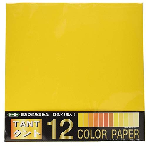Origami Paper 068303%¶ÝÏ% TANT Yellow-Mix 35 cm X 35 cm