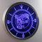 ADVPRO nc0401-b Beer Pong Get Your Balls Wet Bar Neon Sign LED Wall Clock Uhr Leuchtuhr/Leuchtende Wanduhr