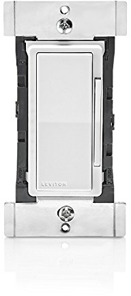 Leviton DD710-BLZ Decora Digital 0 – 10 V Dimmer und Timer mit Bluetooth-Technologie, Weiß/Elfenbein/Licht Almond