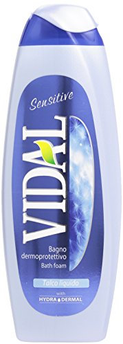 Vidal Bagnodoccia Sensitive Talco liquido, 500 Ml