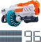 X-Shot Excel Turbo Advance Blaster 40-DART-KAPAZITÄT-Trommel Schaumstoffdart-Blaster (96 Darts)