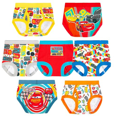 Disney Boy's Cars Toddler Boy Potty Training Pant Multipacks Baby and Toddler Training Underwear