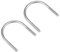 sourcing map 2pcs Boulon en U fixation M8 acier inoxydable 304 pour tuyau 63mm de diamètre