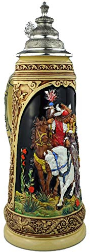 KING Boccale da Birra tedesco 2019 falconeria, 2 litri, Limitaet 2019