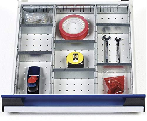 BOTT 43020270.51 V Set Stahl 12 Fächer H150 mm für Schublade L525 x P525 mm