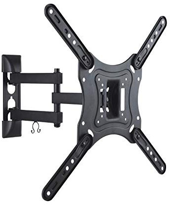 SBOX LCD-443 Tilt and Swivel TV Wall Mount with Arm, Monitor, TV, LED, 23-55 Inches, Vesa 75x75 to 400x400, 35 kg