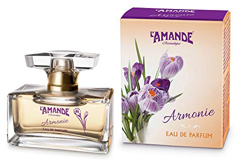 L'AMANDE - Profumo Donna Fresco con Note di Vaniglia, Limone, Gelsomino, Agrumati di Arancia e Mandarino, Eau de Parfum - Armonie 50 ml