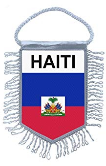 Akachafactory Wimpel mini Flagge Fahne flaggen miniflagge Haiti