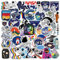 NASA Space Explorer Aufkleber, 100 Stück, Astronaut, Raumfahrt, Universum, Planet, Graffiti-Aufkleber, niedlicher Weltraumentdecker, Vinyl-Aufkleber für Wasserflasche, Laptop, Skateboard, Gepäck