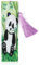 MWOOT 5D Diamant Malerei Lesezeichen Kits,Diamond Art Painting Bookmark,DIY Perlen Leder Quaste Lesezeichen Handwerk für Kinder Erwachsene Anfänger Geschenk (Panda)
