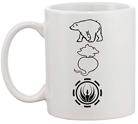 Bear Beetroot Battlestar Weiße Tasse Kaffee Tee Männer Frauen Keramik Coffee Tea Mug Cup