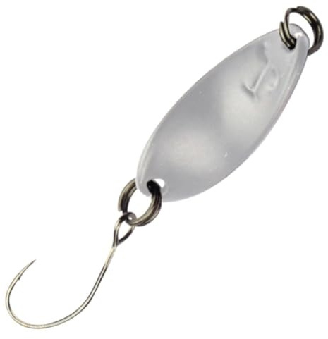 Trout Master Blinker zum Forellenangeln Incy Spin Spoon 1,8g, Farbe:Black n White
