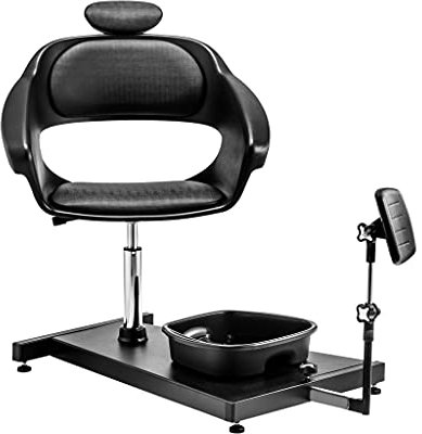 DOMPEL Chaise de manucure et pédicure SPA Pédicure complète Unã Belleza Spa (Noir) - Made in Brazil