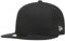 New Era 59Fifty Essential Cap Basecap Baseballcap Flat Brim Fitted (7 5/8 (60,6 cm) - schwarz)