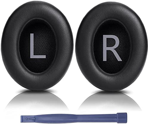 WANGCL Replacement Ear Pads for Bose 700 Noise Cancelling Headphones Softer PU Leather (Black)