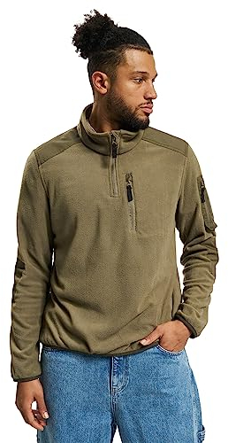 Brandit Fleece Troyer Ripstop, Farbe: Olive, Größe: 4XL
