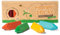 Honeysticks Dreieckige Wachsmalstifte (10er-Pack) - Wachsmalstifte Ab 1 Jahr, Baby Malstifte aus Bienenwachs, Dreieckige Form, Leicht zu Greifen, Ungiftig, Umweltschonend, Handgemacht aus Neuseeland