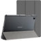 JETech Funda para Samsung Galaxy Tab A7 10,4 Pulgadas 2020 (SM-T500/T505/T507), NO para Tab A7 Lite, Slim Translúcida Trasera Trifold Folio Soporte Protectora Tableta Carcasa (Gris Oscuro)
