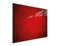 DarHaus Planche à découper en verre Ceranfeld 1 pièce 52 x 40 cm, plaque de découpe en verre, protection anti-éclaboussures, plaque en verre universelle, cuisine, Rouge