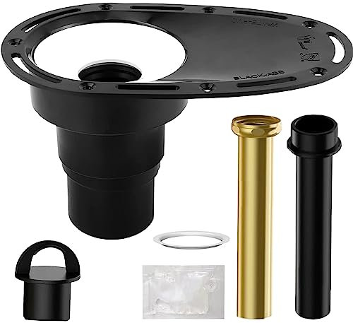 Upgrade Freistehender Wannenablauf-Set, Inselwannen-Ablauf-Set, mit CUPC-Zertifizierung inklusive Messing und ABS-Rohr, sauberer Wannenablauf kein Auslaufen. Haben (Patent-Nr. US11168467B2).