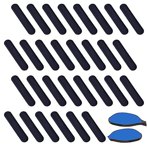 PEUTIER 30stk Pickleball Bleiband Selbstklebend, Gewichtet 3g Bleiband für Pickleball-Paddel Lead Tape Pickleball Zubehör für Paddelkantenschutz Erhöht Leistung Schwunggeschwindigkeit (Schwarz)