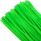 TOAOB Pfeifenreiniger Hellgrün zum Basteln 100 Stück Chenilledraht Pfeifenputzer Lang 30 cm X 6mm Pipe Cleaner Basteln für DIY Handwerksprojekte