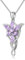 jiamiaoi Kette mit Anhänger Damen Kette Stahl Zirkonia Halskette mit Anhänger Damen Stahl Kette Zirkonia Kette
