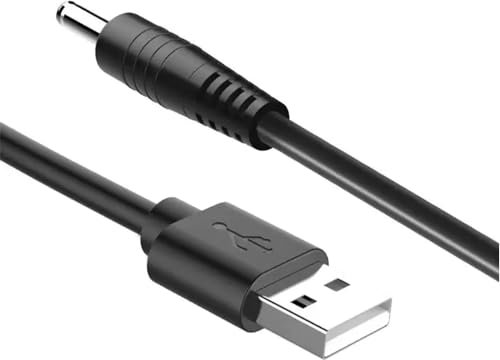 Ersatz-USB-Ladekabel Kompatibel für FOREO Luna 4/Luna 3/Luna 2/Luna/Luna Mini/Luna Mini 2/Luna Mini 3/Luna Go/Luna Luxe Ladegerät (Schwarz)