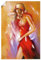 ARTLAND Wanddeko Poster & Kunstdrucke Wandposter 60x90 cm Hochformat Romantik Erotik Kleid Dessouse Sexy Figur Frau Federn U4VH