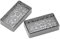 Humbucker Pickup Cover Vintage Metall Gitarre Pickup Cover 12 Loch Design LP Style E-Gitarre Ersatzteile
