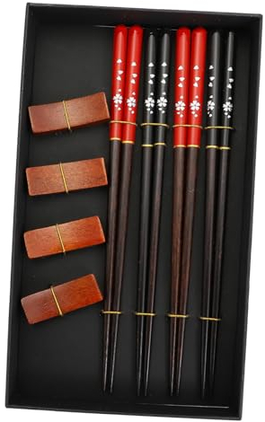 MILISTEN Reposapalillos De Madera Natural Vajilla Portátil Ideal Para Viajes y Hogar