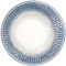 GreenGate Pasta Plate Alice Ripple Blue