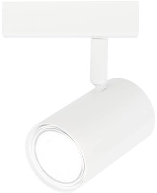 Ledvion - LED Deckenstrahler, Weiß 1-lights, Dimmbare, 5W, 6500K, Rechteckig, GU10 Fassung, IP20, Kippbar, inkl. GU10 Lampe