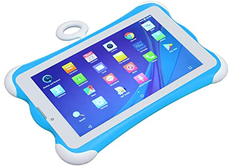 Jectse Tableta para Niños, Multifunción MTK6582 Procesador de CPU 3GB RAM 32GB ROM Batería de Larga Duración Tableta para Niños Pequeños de 7 Pulgadas Protección Ocular para Educación